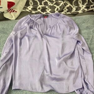 Vince Camuto Light Purple Blouse